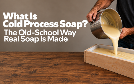 What Is Cold Process Soap? The Old-School Way Real Soap Is Made
