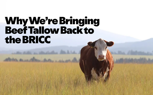 Why We’re Bringing Beef Tallow Back to the BRICC