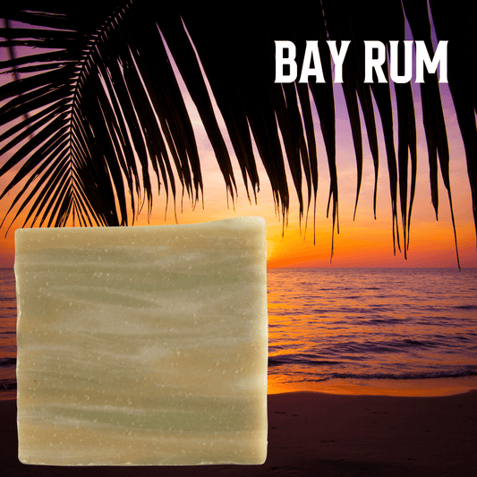 Bay Rum soap by Brick Box Natural Soap Company