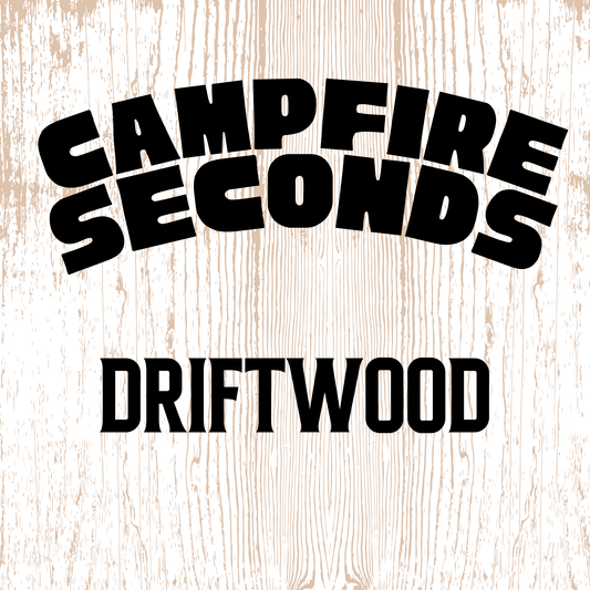 label for Campfire Seconds soap - Driftwood by Brick Box