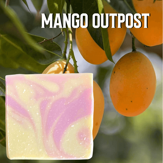 Mango Outpost soap by Brick Box Natural Soap Co