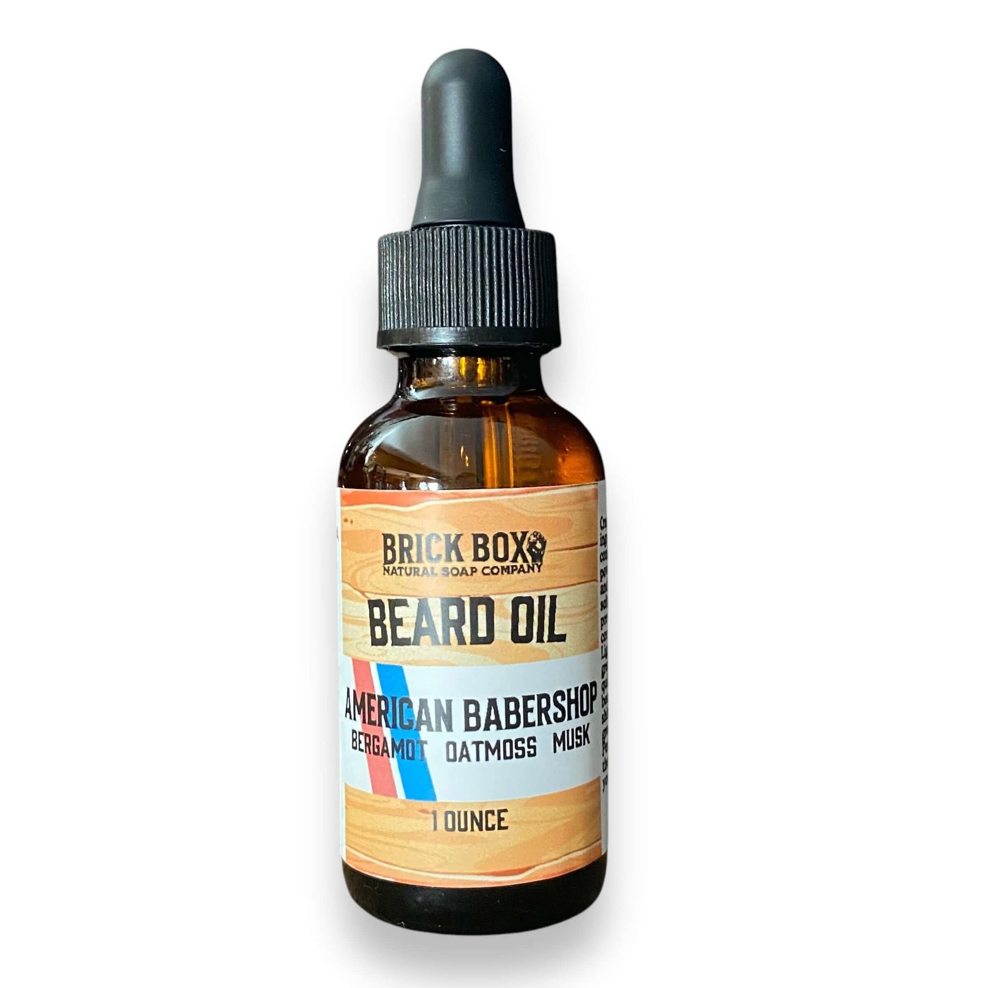 American Barbershop Beard Oil by Brick Box