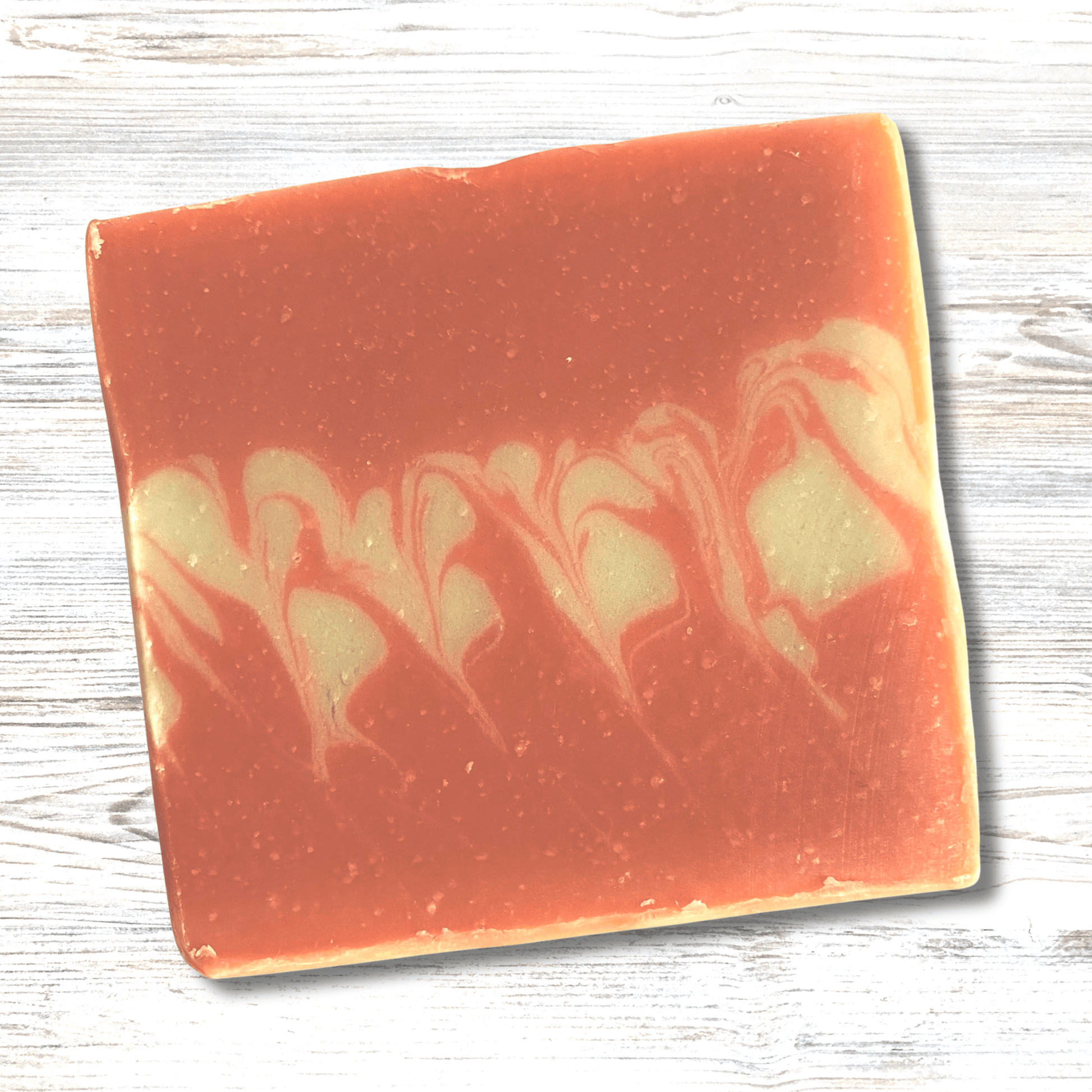 a bar of County Fair soap by Brick Box Natural Soap Co.