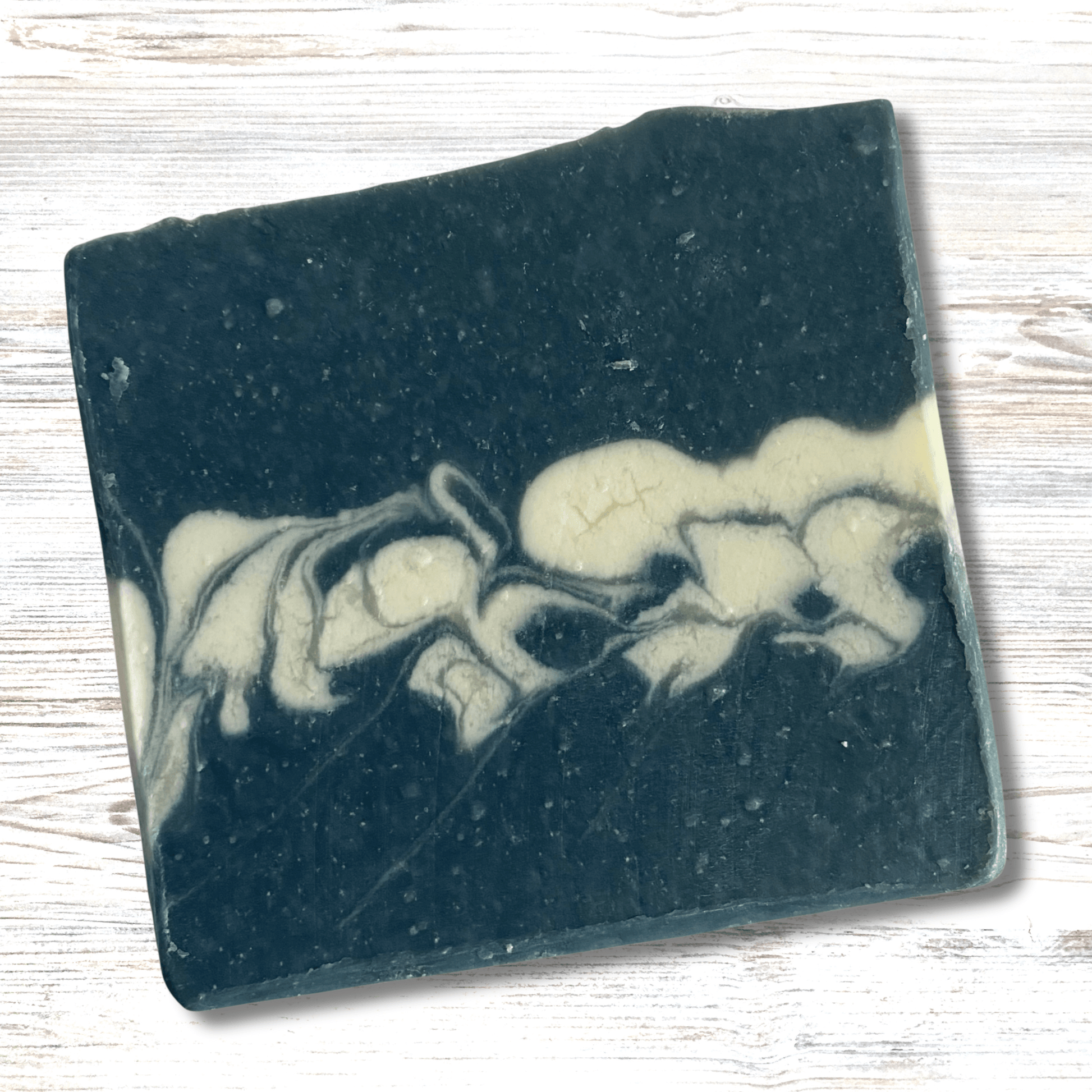a bar of Summer Storm soap by Brick Box